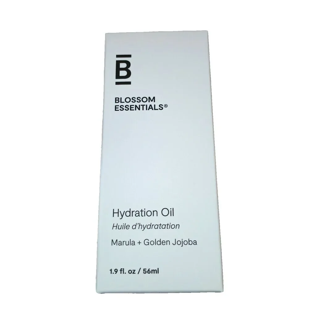Blossom Essentials Hydration Oil 1.9 fl. oz/ 56ml Marula Golden Jojoba Light NIB